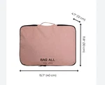Bag-all Pink Travel Organizer Carry Case. Fixed Price $26.00.