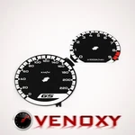 Bmw R1200 Gs 2004-2009 Km/h Replacement Instrument Cluster Black Gauge Faces. Fixed Price $44.99.